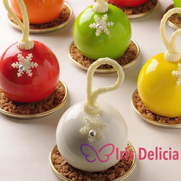 Муссовое пирожное на Новый год №17 фото