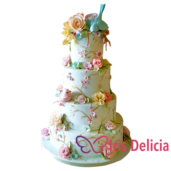 Изображение Свадебный торт с Птицами Кондитерская Iris Delicia