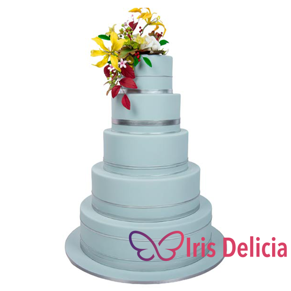 Свадебный торт № 1141 фото