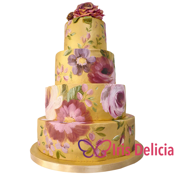 Изображение Свадебный торт Цветочная Сладость Кондитерская Iris Delicia