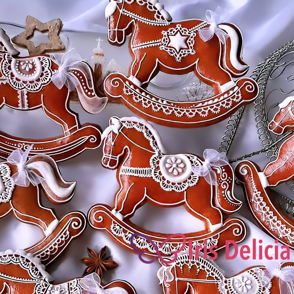 Новогодний имбирный пряник №18 фото