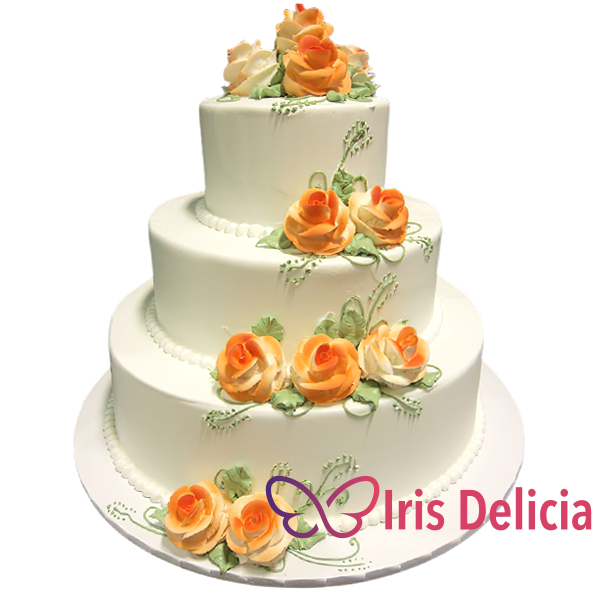 Изображение Свадебный торт № 12036 Кондитерская Iris Delicia