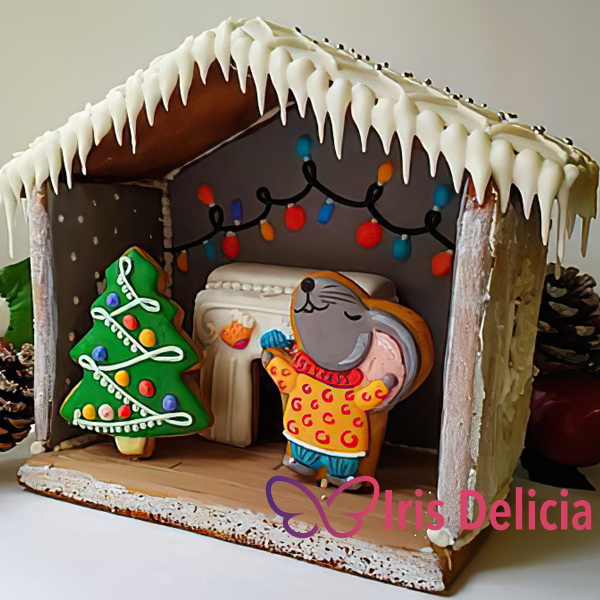 Пряничный домик на Новый Год №5 фото