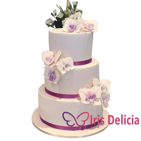 Изображение Свадебный торт Классик с Лентой Кондитерская Iris Delicia