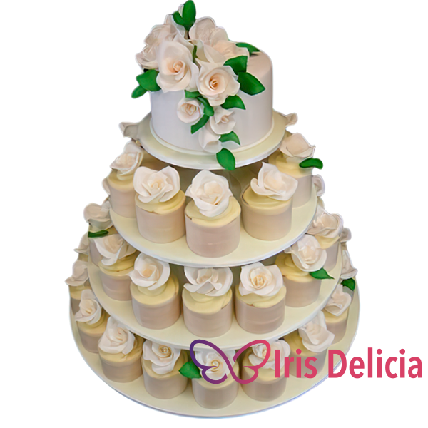 Изображение Башня из пирожных Цветочное Счастье Кондитерская Iris Delicia