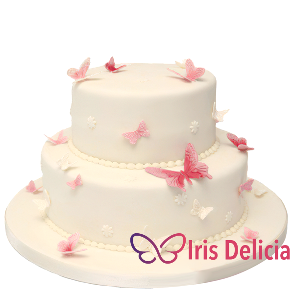 Изображение Свадебный торт Порхающие Бабочки Кондитерская Iris Delicia