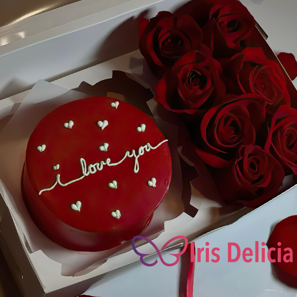 Набор бенто торт с цветами №29 фото