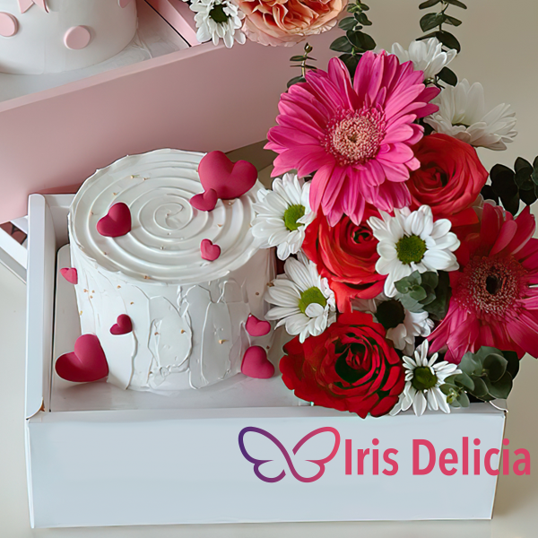 Набор бенто торт с цветами №30 фото