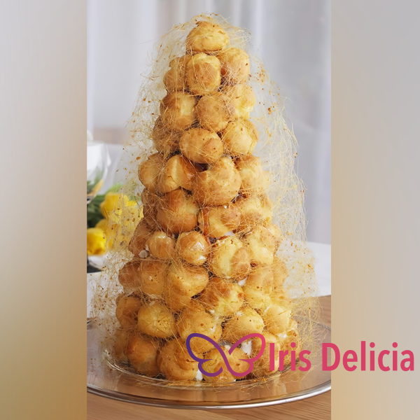 Торт из профитролей №32 фото