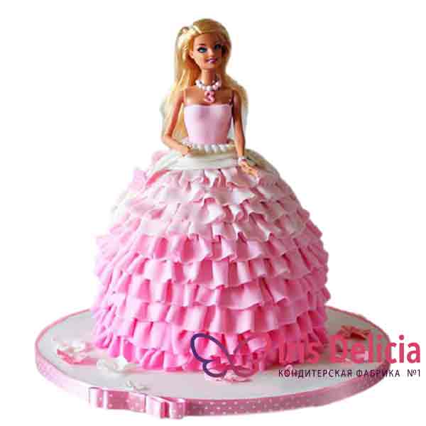 Торт для девочки с платьем
