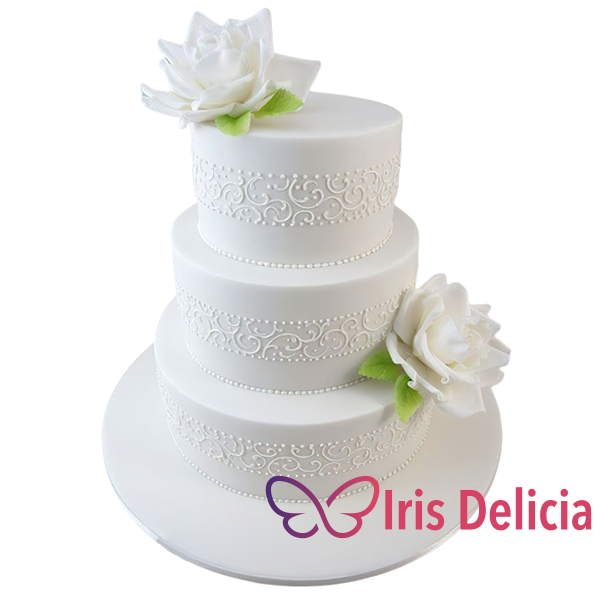 Изображение Свадебный торт Снежный Крем Кондитерская Iris Delicia