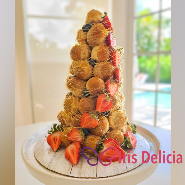 Торт из профитролей №26 фото