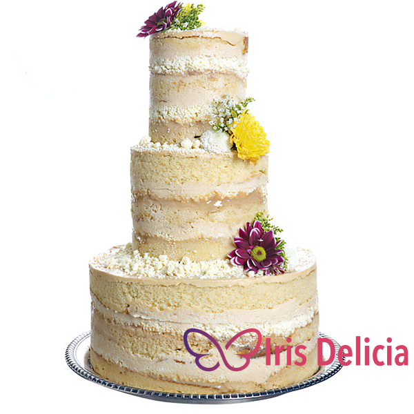Изображение Свадебный торт Башня с Георгином Кондитерская Iris Delicia