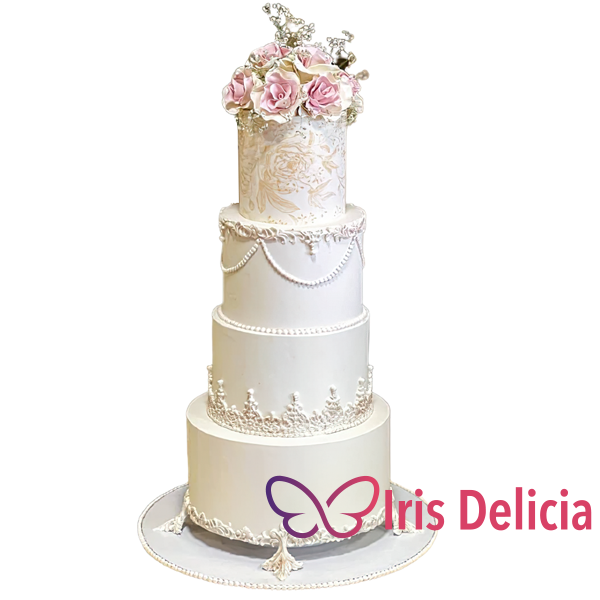 Изображение Свадебный торт Букет Невесты Белый Кондитерская Iris Delicia