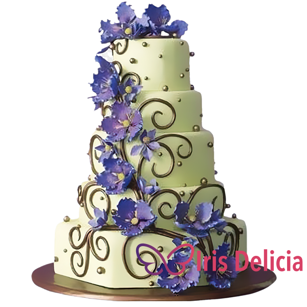 Изображение Свадебный торт Волнение Кондитерская Iris Delicia