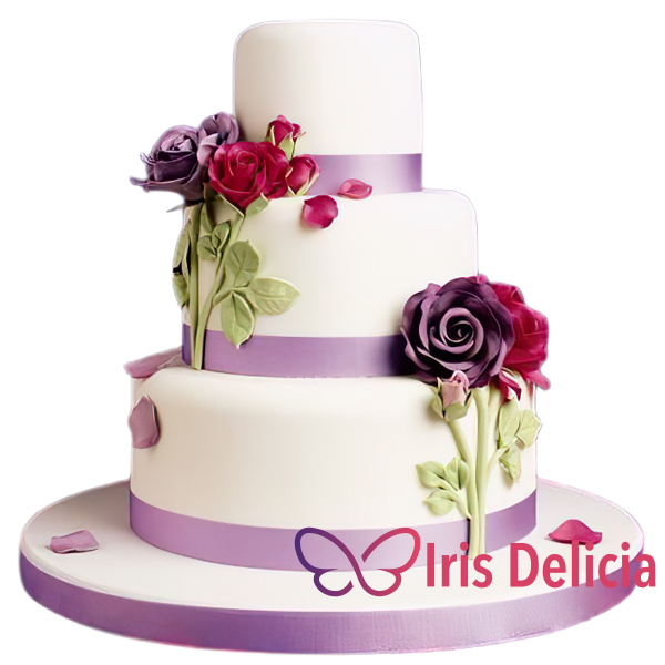 Изображение Свадебный торт Классика  № 4035 Кондитерская Iris Delicia