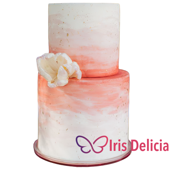 Изображение Свадебный торт Розовая Нежность Кондитерская Iris Delicia