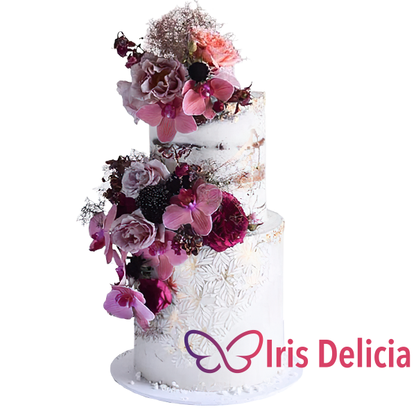 Изображение Свадебный торт №1058 Кондитерская Iris Delicia