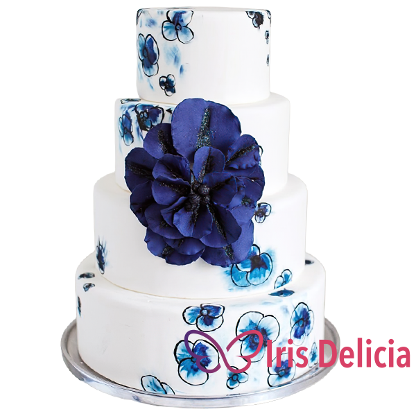 Изображение Свадебный торт Анюткины глазки № 4577 Кондитерская Iris Delicia