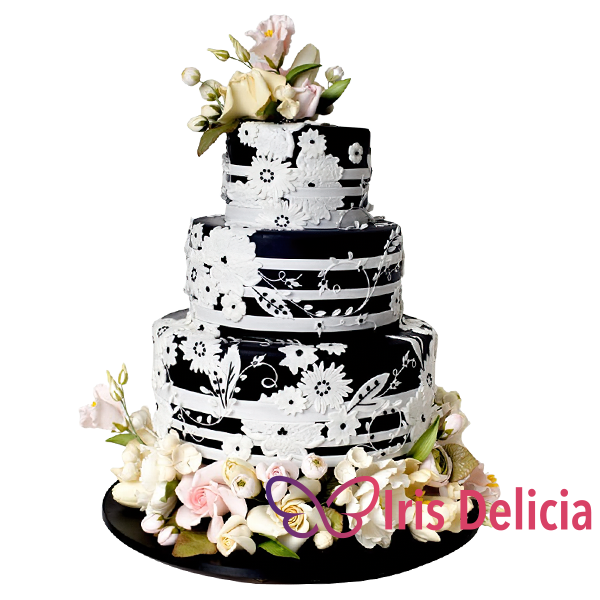 Изображение Свадебный торт № 12042 Кондитерская Iris Delicia