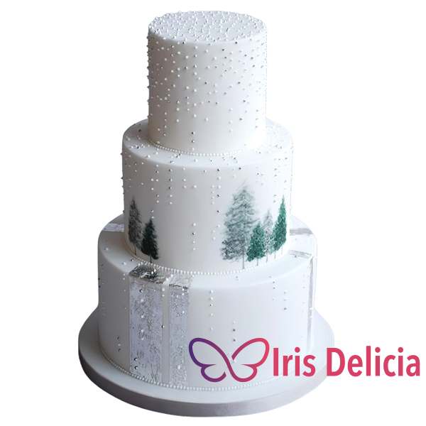 Изображение Свадебный торт Леденящий Кондитерская Iris Delicia