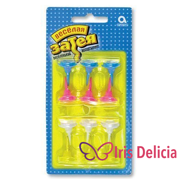 Подставка для свечей ассорти, 12шт. фото