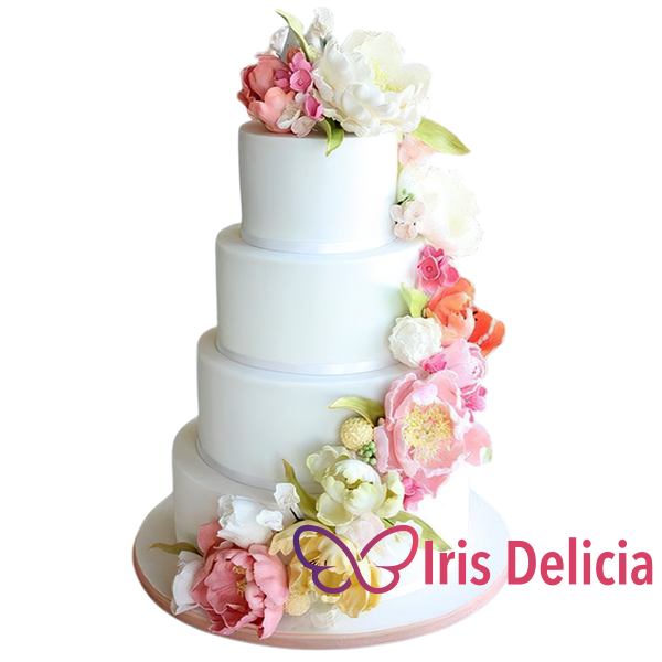 Изображение Свадебный торт Обручение № 10017 Кондитерская Iris Delicia