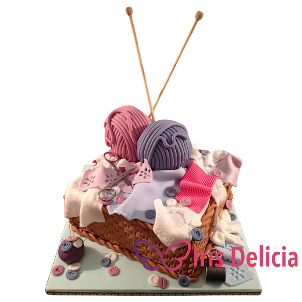 Торт «Торт Для Вязальщицы»: заказать по цене 990 руб./кг в кондитерской  Iris Delicia