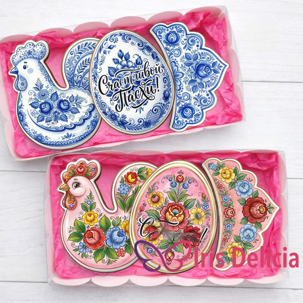 Имбирный пряник «Светлой Пасхи!» фото