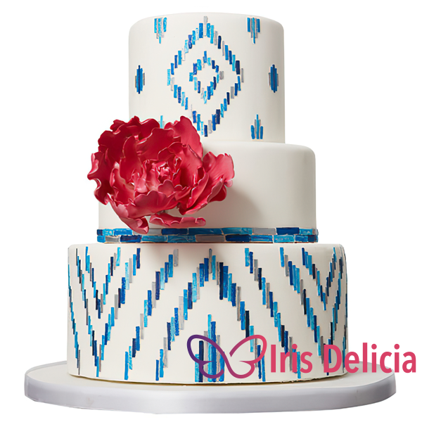 Изображение Свадебный торт Любовь в Узорах Кондитерская Iris Delicia
