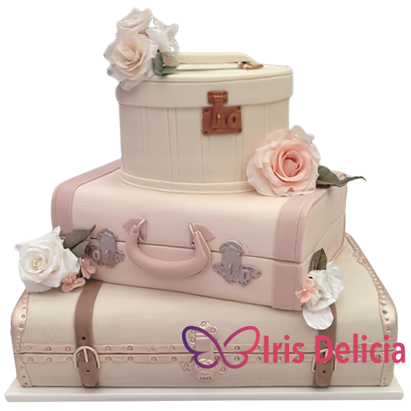 Изображение Свадебный торт № 12063 Кондитерская Iris Delicia
