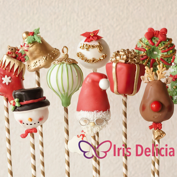 Новогодние Кейк-попсы №4 фото