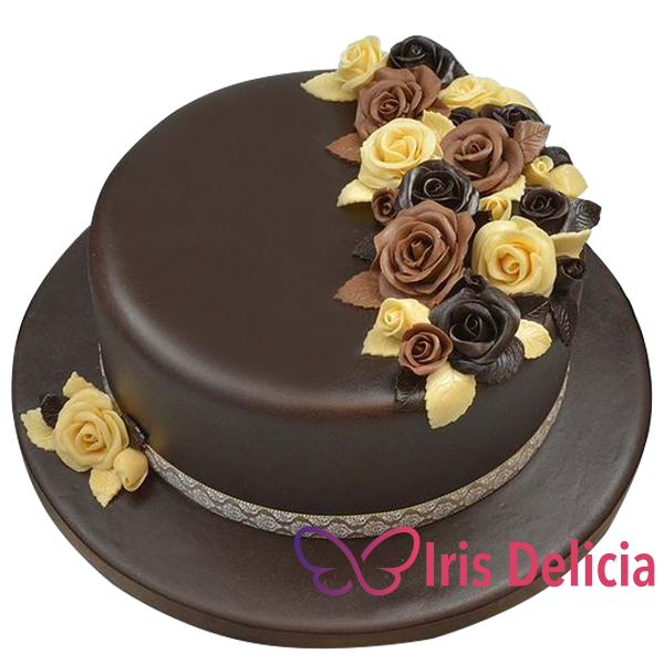Торт «Шоколадные Цветы»: заказать по цене 990 руб./кг в кондитерской IrisDelicia