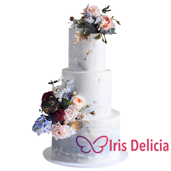 Изображение Свадебный торт №1029 Кондитерская Iris Delicia